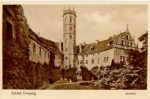 06722 Droyssig Castle inner courtyard * approx. 1930