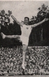 Olympic Games 1936 Mack Switzerland jumping collective picture, no AK