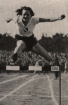 Olympic Games 1936 Fr. Steuer, German champion 1935 in the 80m hurdles collection picture, no postcard