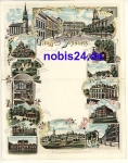 08261 Schoneck Vogtland Litho folding card o 1901