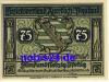 08209 Auerbach emergency money 75 pfennigs 1921