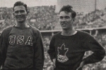 Olympische Spiele 1936 Glen Hardin u. John Loaring, Läufer