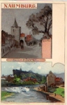 06618 Naumburg Marienthor artist card A. Staygma ​​* approx. 1900