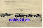 Warships Semi flotilla arriving in Wilhelmshaven o 1914