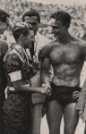 Olympische Spiele 1936, Willie den Ouden u. Csik, Freistilschwimmen