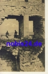 Military WW1 destroyed house Belgium *ca.1916
