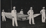 Olympische Spiele 1936, Das Atlastuch der olympischen Flagge