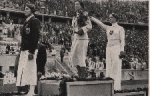 Olympische Spiele 1936 Florettfechten, Ellen Preis, Ilona Elek-Schacherer, Helene Mayer