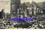Rethel destroyed houses in the Ardennes department in 1915