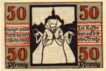 06618 Naumburg city emergency money 50 pfennigs famine 1920