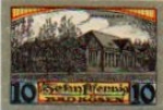 06628 Bad Kossen city emergency money 10 pfennigs 1921