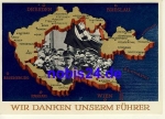 Propaganda We thank our Fuehrer postal stationery 1938