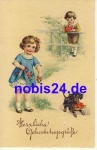 Dackel und Kinder *ca.1930