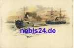 Icebreaker Artist card * around 1900