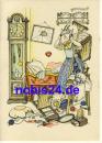 Wolf and the seven little kids fairy tale card *ca.1950