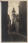 06667 Weissenfels Kirchgasse mit Blick auf die Marienkirche o 9.4.1930