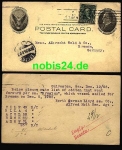 Galveston Texas postal stationery to Bremen o 28.12.06
