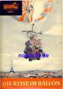 Die Reise im Ballon - Französicher Film mit Andre Gille Pascal Lamorisse Maurice Baquet ​​​​​​​6/62 Progress Programm