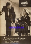 Alles spricht gegen van Rooyen mit Hardy Krüger, Stanley Baker 43/61 Progress Programm