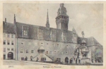 06712 Zeitz Rathaus Brunnen o 7.2.1910