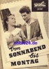 Von Sonnabend bis Montag 62/60 Progress Programm
