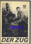 The Train - French Italian film with  Burt Lancaster Paul Scofield Jeanne Moreau ​​​​​​​70/66  Progress film program