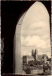 06484 Quedlinburg, Blick auf Schloß * ca. 1960