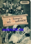 The Adventures of the Three Musketeers with Georges Marchal Bourvil Gino Cervi ​​​​​​​36/55 Progress Film Illustrated