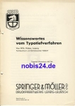 Typographical process number 6 Springer & Möller Leipzig