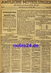 Stadtverwaltung Halle Amtliche Mitteilungen 1946 A4