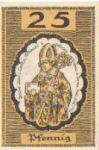 06217 Merseburg, city emergency money, worth 25 pfennigs, Bishop Thilo von Throtha, 1921