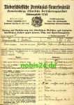 Niederschlesische Provinzial Feuersozietät 1929