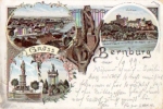 06406 Bernburg Litho bears o 2.9.1899