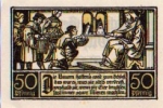 06484 Ditfurt city emergency money 50 pfennigs eggs to the king 1921