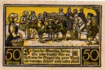 06484 Ditfurt city emergency money 50 pfennigs Tax day came in 1921
