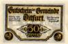 06484 Ditfurt city emergency money 50 pfennigs 1921