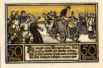 06484 Ditfurt Städtenotgeld 50 Pfennige Eier zusammentreten 1921