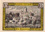 06507 Rieder Ostharz City emergency money 25 pfennigs The Rosenburg 1921