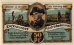 06507 Friedrichsbrunn Städtenotgeld 50 Pfennige 1921