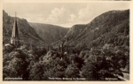 06502 Thale, Hexentanzplatz, Eingang Bodetal, Roßtrappe, o 4.7.1957