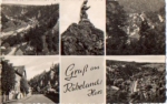 06507 Rubeland Denkmal mit Baren o 7.10.1957