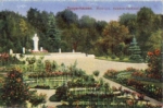 06526 Sangerhausen, Rosarium, Kaiserin-Denkmal, o ca. 1929