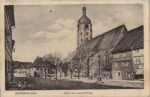 06526 Sangerhausen, Markt mit Jacobi-Kirche o 9.6.1915