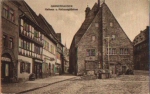 06526 Sangerhausen Rathaus mit Rathausgaesschen * ca. 1910
