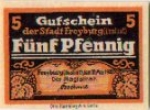 06632 Freyburg city emergency money worth 5 pfennigs 1920