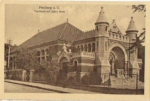 06632 Freyburg Gymnasium with Gymnastics Father Jahn's grave * around 1920