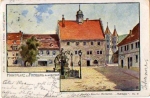 06632 Freyburg Marktplatz Künstlerkarte o 17.9.1902