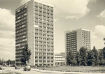 Seevorstadt Dresden Wiener Platz  Foto um 1971  nicht veröffentlichte Druckvorlage