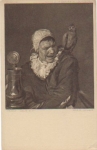 Owl on shoulder * ca.1910