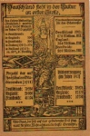 Germany comes first in culture, owl on books * around 1915